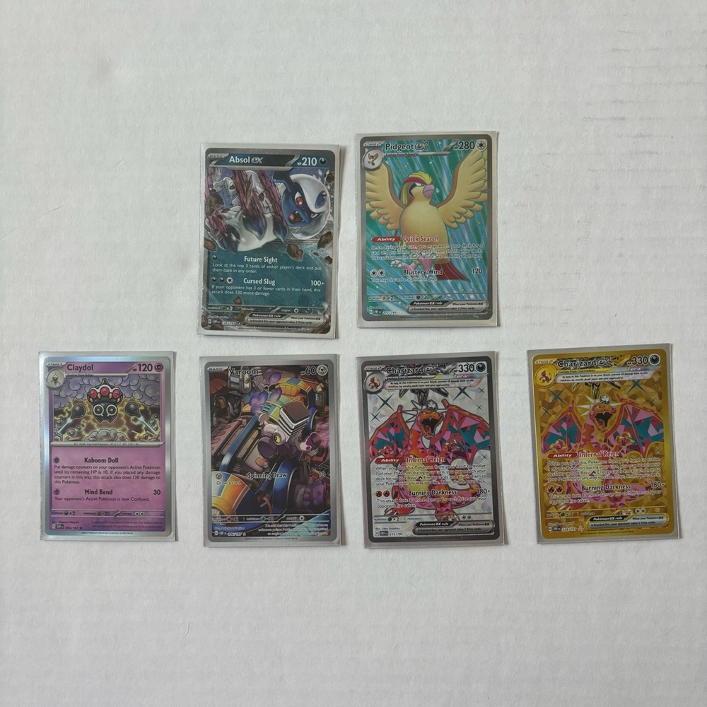 Pokemon 6 Card Set